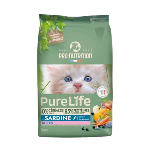 Pure Life Cat Kitten Sardine